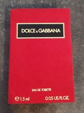 Echantillon tube sur carte - Dolce & Gabbana  (carte velours)