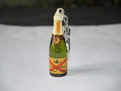 Porte clé plastique champagne - porte,