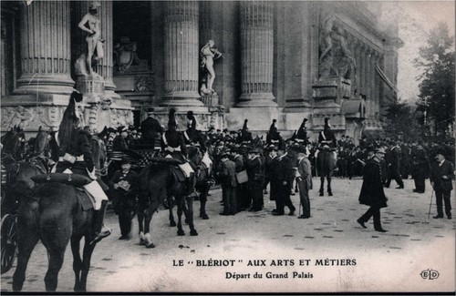 Cpa paris blériot - cpa,