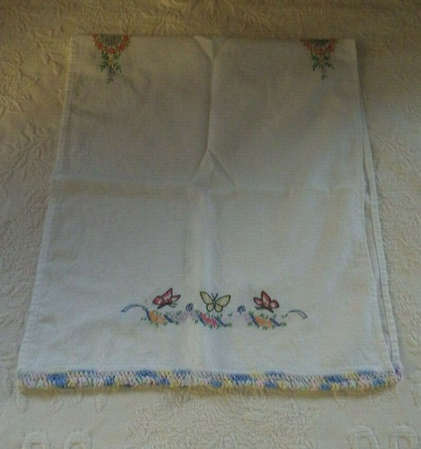 Vintage dresser scarf table - dresser,