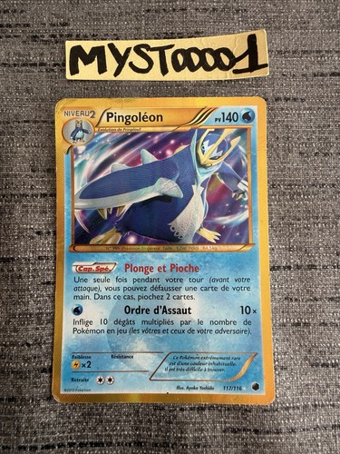 Carte pokémon pingoléon - pokémon,