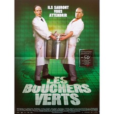 THE GREEN BUTCHERS Original Movie Poster  - 15x21 in. - 2003 - Anders Thomas Jen