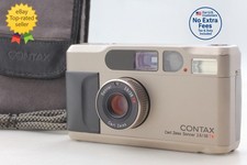 Testé [NEUF avec étui] Contax T2 Titan Silver 35mm Point & Shoot Film...