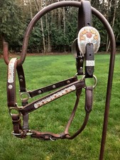 Vintage Circle Y Leather