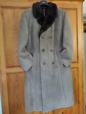 MANTEAU HOMME  HIVER  FOURRURE  MOUTON RETOURNE  Couleur BEIGE  