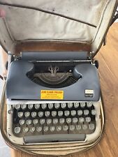 Machine à écrire japy script coffret de transport cuir