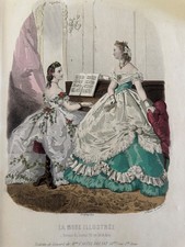 Lot de 8 grandes gravures LA