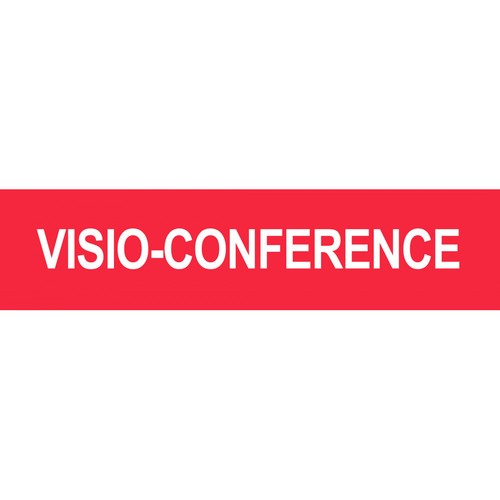 Visio conference rouge - visio-conference,