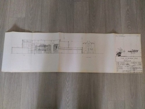 Plan architectural parc - plan,