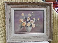 Chromolithographie encadrée nature morte/old chromolithograph/old still life