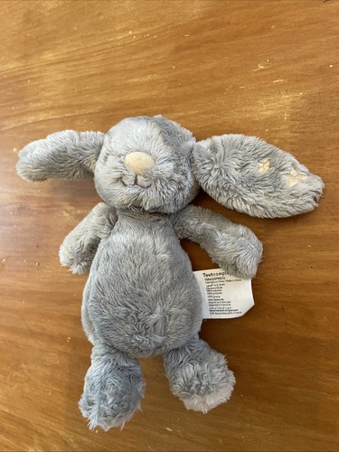 Doudou peluche lapin gris - doudou,