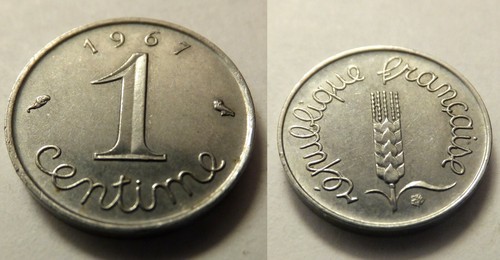 Epi 1967 piece - 1967, centime