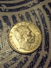 1 dinar 1915 Serbie Pierre Ier argent Etat Sup