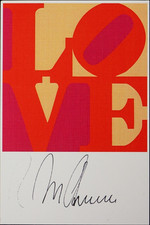 Robert Indiana Postcard LOVE
