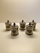 lot de 5 pots à épices en