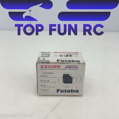 Futaba servo s3108m micro - futaba,