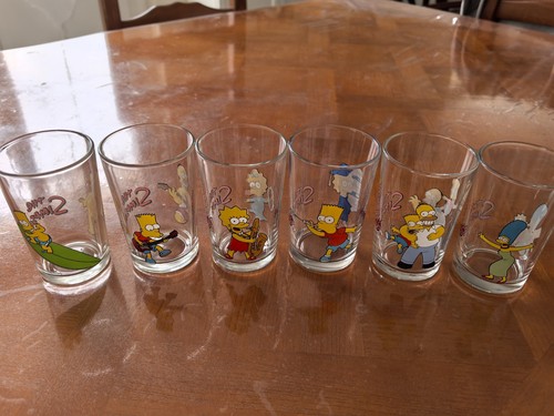 Lot verres les simpsons - verres,