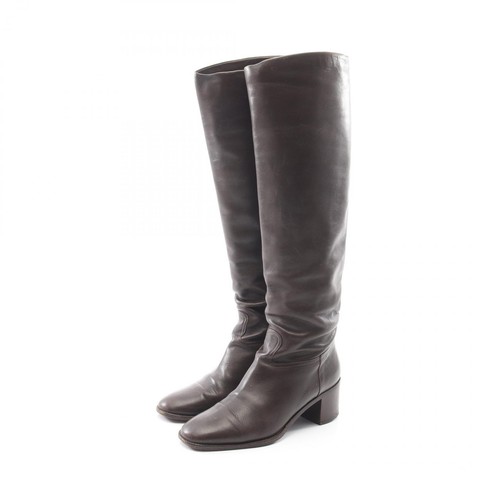 Chaussures bottes hermes cuir - chaussures,
