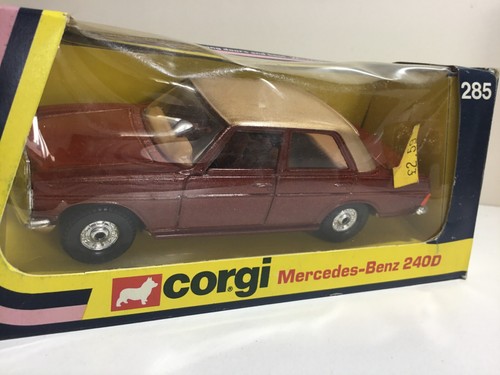 Corgi 285 mercedes 240d two - corgi,