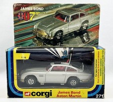 James Bond - Corgi Vintage - Goldfinger - Aston Martin DB5 (Réf.271) Echelle 1/3
