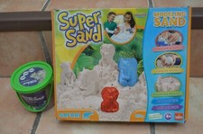 JOUET JEU DE SOCIÉTÉ SUPER SAND SABLE POUR MODELISATION MOULE ACTIVITÉ MANUELLE