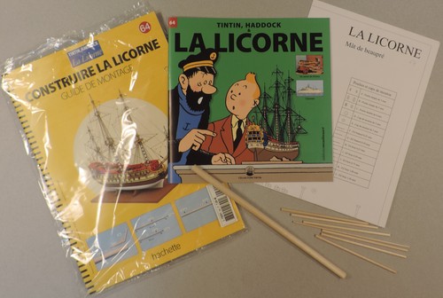 Tintin construire licorne - construire,