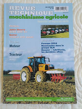 REVUE TECHNIQUE TRACTEUR