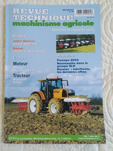 Revue technique tracteur - revue,