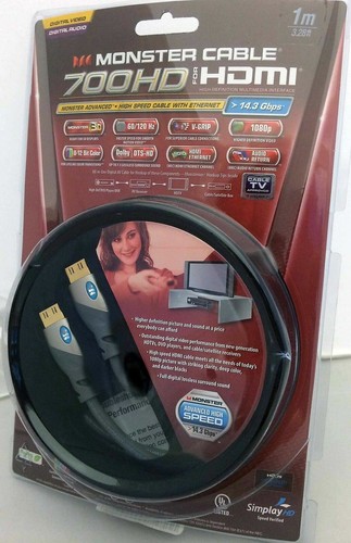 New monster cable - cable, 700hd
