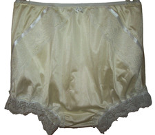 YELLOW Nylon Tricot LACY