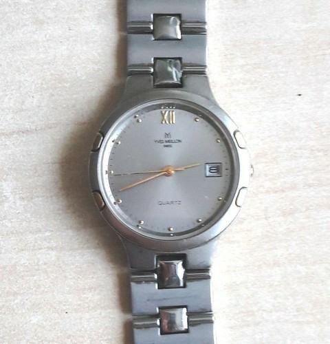 Montre quartz acier yves - montre,