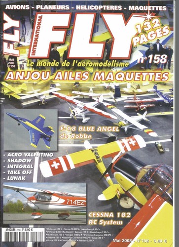 Fly 158 plan - plan, "depron'ad"
