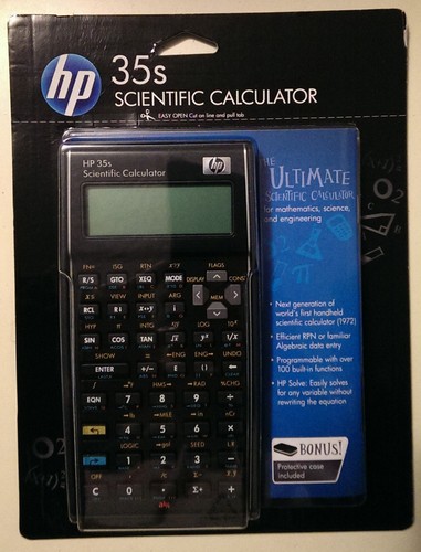 Hewlett packard 35s rpn - hewlett,