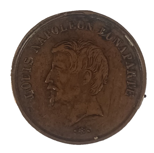 Médaillette louis napoléon - médaillette,