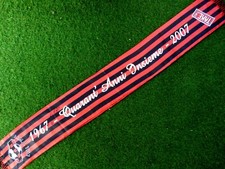Echarpe AC MILAN signed signé MASSIMO AMBROSINI ultras foot calcio Rossoneri