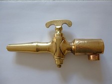 Ancien Gros Robinet en Bronze pour Tonneau/ Foudre . Estampillé  .     XIXeme .