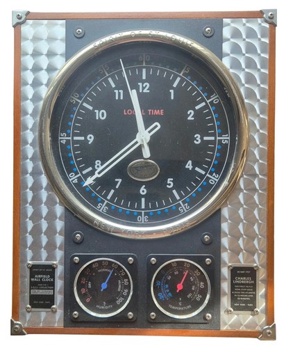 Horloge murale vintage - 🛩️,