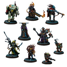 Figurine peinte 9 Explorers Blackstone Fortress Warhammer Quest prévente | Art