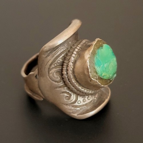 Bague selle tibétaine avec - selle,