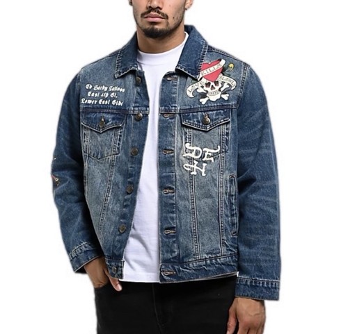 Nwt men hardy flaming - ed,