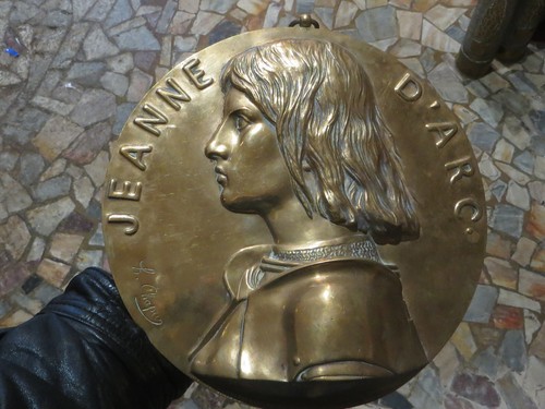 Superbe plaque bronze - superbe, f