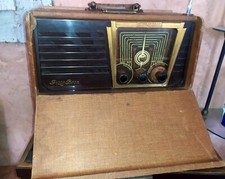 Ancien Poste Radio Pizon Bros Sky-Master Type B ne fonctionne pas , Tube *
