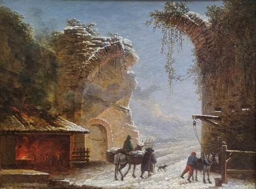 Tableau césar van - césar, paysage