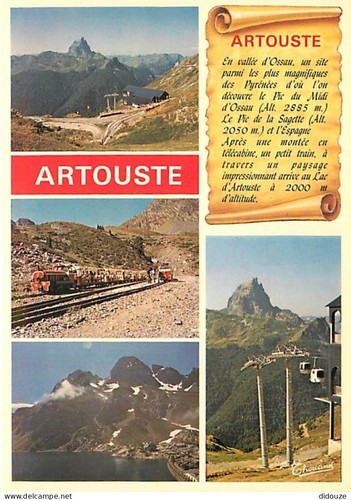 Carte postale artouste - carte, 64