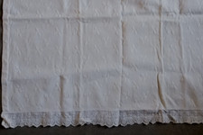 Ancien molleton  couvre lit