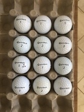 12 Balles De Golf Taylormade Tp5 AAAA +