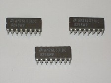 3 x AM26LS31DC : quadruple émetteur différentiel, céramique, fabriqué par AMD