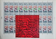 KEITH HARING ORIGINAL SIGNÉ
