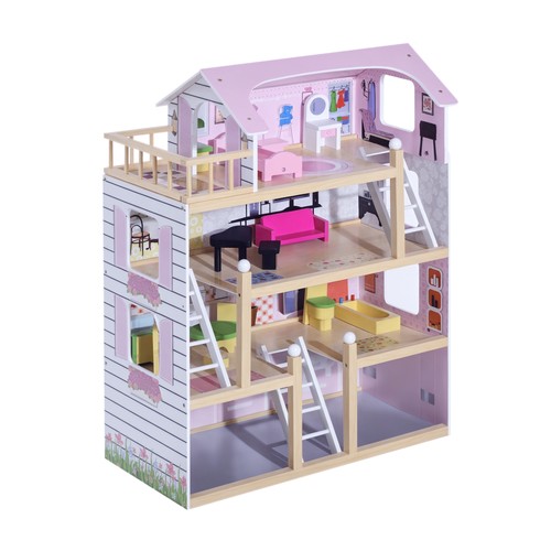 Maison poupée bois - de, jeu