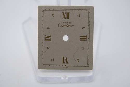 Cadran beige vintage cartier - beige,